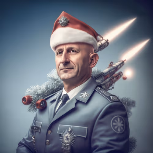 Polish Police and a Rocket