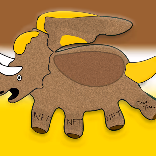 Polygon Triceratops NFT