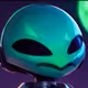 Polygon Alien Sweater Club