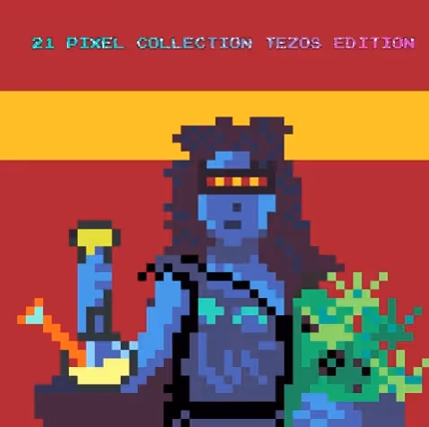 Demeter's 21 Polygon Pixel Collection