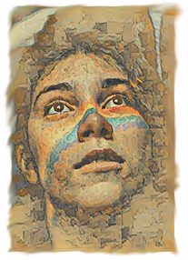 Society drawing portraits - women of the world