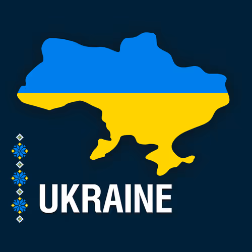 Poster to support the Ukrainian people