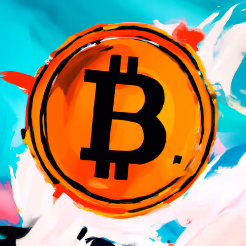 BITCOIN KING ART - old