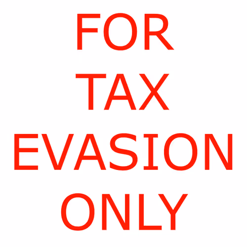 Tax Evasion Pride