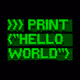 Print Hello World Vol.2