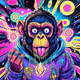 PrismDrip Simian: Tongue-Out Nova