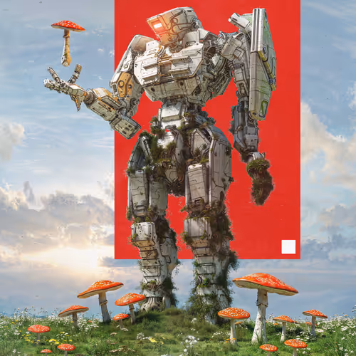 PROMPT ENGINEERED NATURE by BEEPLE