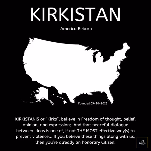 In loving memory of Charlie Kirk