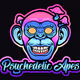 Psychedelic Apes - By P.HarrisDesigns - old
