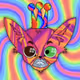 Psychedelic Chihuahualins Pixels