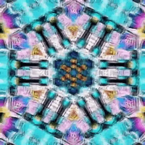 Psychedelic colors