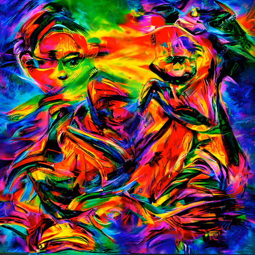 Psychedelic Future Robot