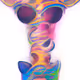 Psychedelic Giraffe