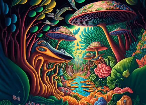 psychedelic life, attention can lead to death