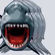 psychedelic shark