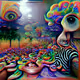 Psychedelic Zoo Animals