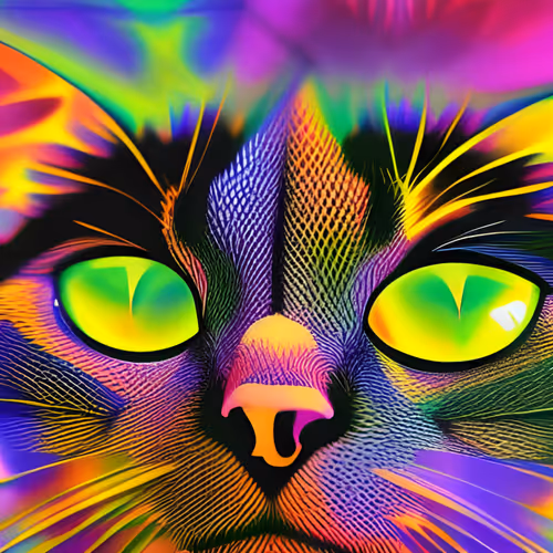 Psychedelic Cat Show