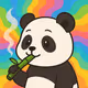 Pudgy chilling Panda