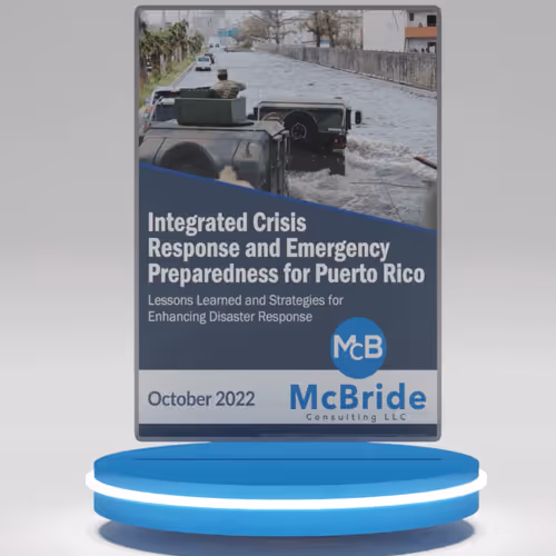 Integrated Crisis Response and Emergency Preparedness for Puerto Rico