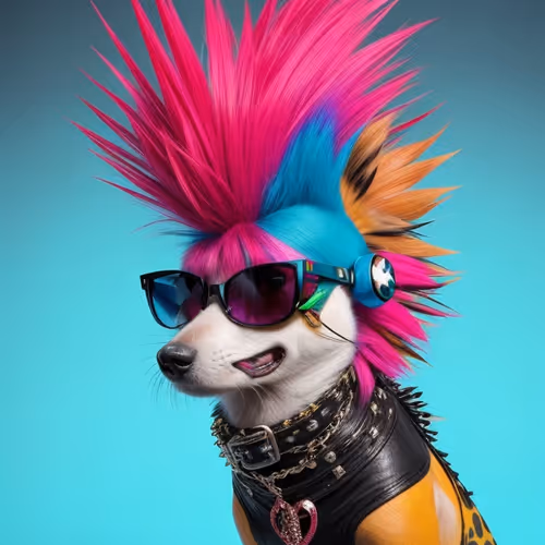 Punk dog