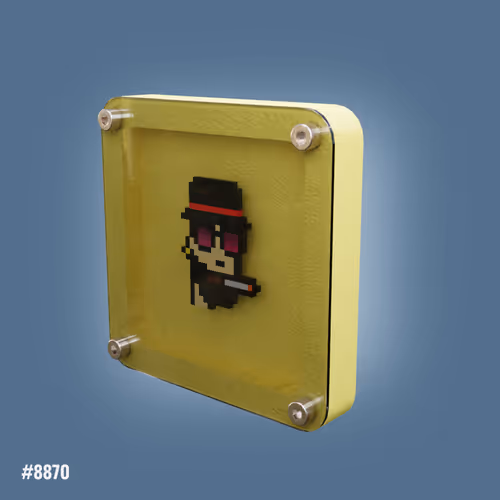 punkDrunk ... cryptopunk #8870 - old