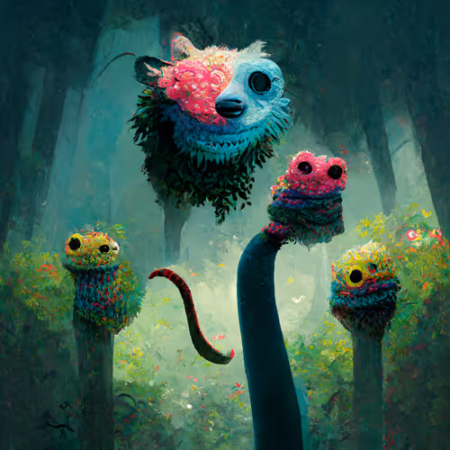Puppets in Jungle