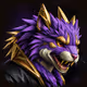 Purp Cats Art
