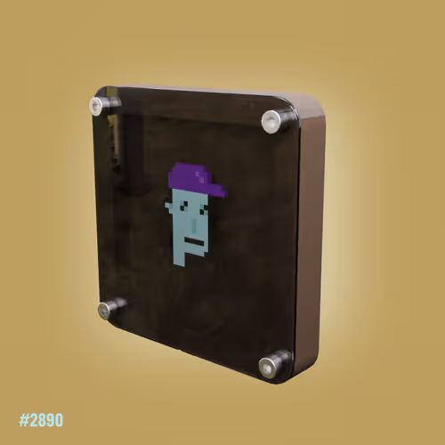 purple cap blue boy ... cryptopunk #2890