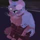 Purple Gaming Cat
