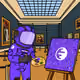Purple Mural NFT
