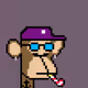 Purple Pixel Ape