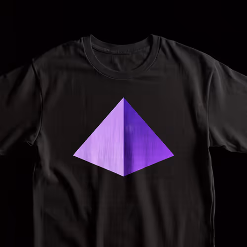 Purple Pyramid by Dotcom