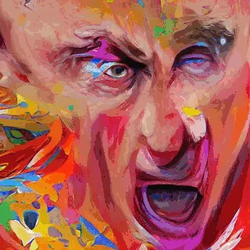 Putin goes crazy