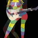 PUZZLE GIRL BAND NFT - Edward Colarik Digital Art - old