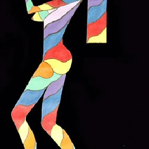 PUZZLE GIRL BAND NFT - Edward Colarik Digital Art - old