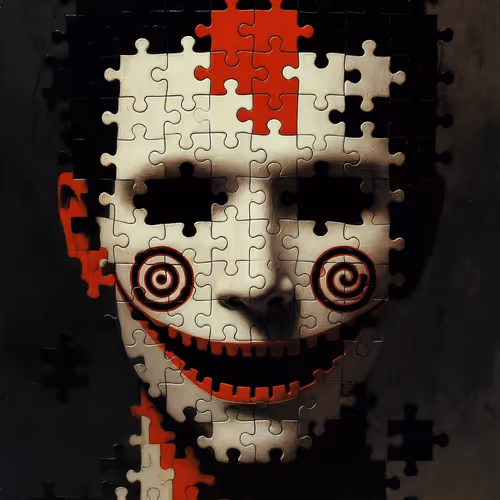 Puzzle Jigsaw mask