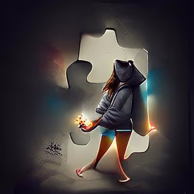 The Puzzle of NFTs by Puzzle Girl - old