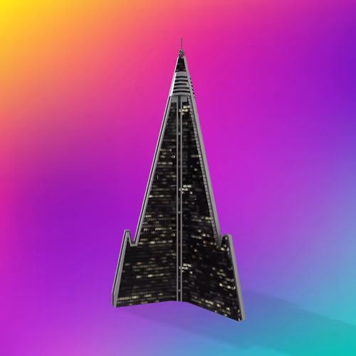 Ryugyong hotel, Property, Skyscraper, Hotel, Apartment, Pyongyang, North Korea.