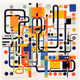 Quad Analog Art