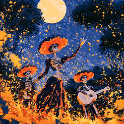 Dia de Muertos Hood