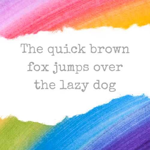 Quick Brown Fox