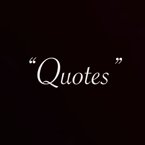 "Quotes" - old