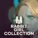 Rabbit girl collection - old
