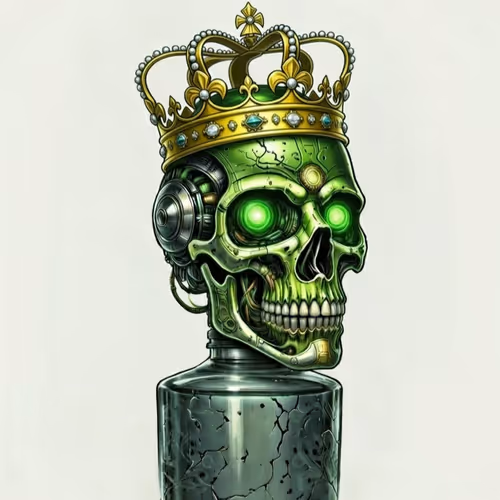 Radioactive Skull #15