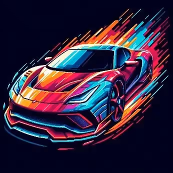 Rainbow Car