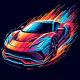 Rainbow Car