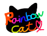 Rainbow cat collection