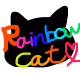 Rainbow cat collection