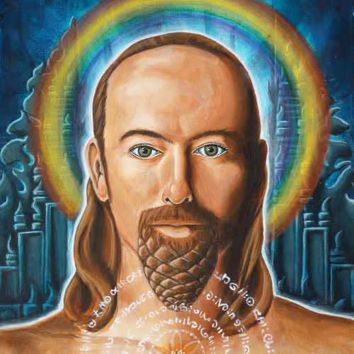 Rainbow Jesus Art- Isometric Portraits