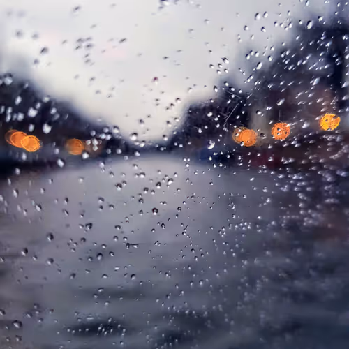 Raindrops in Amsterdam